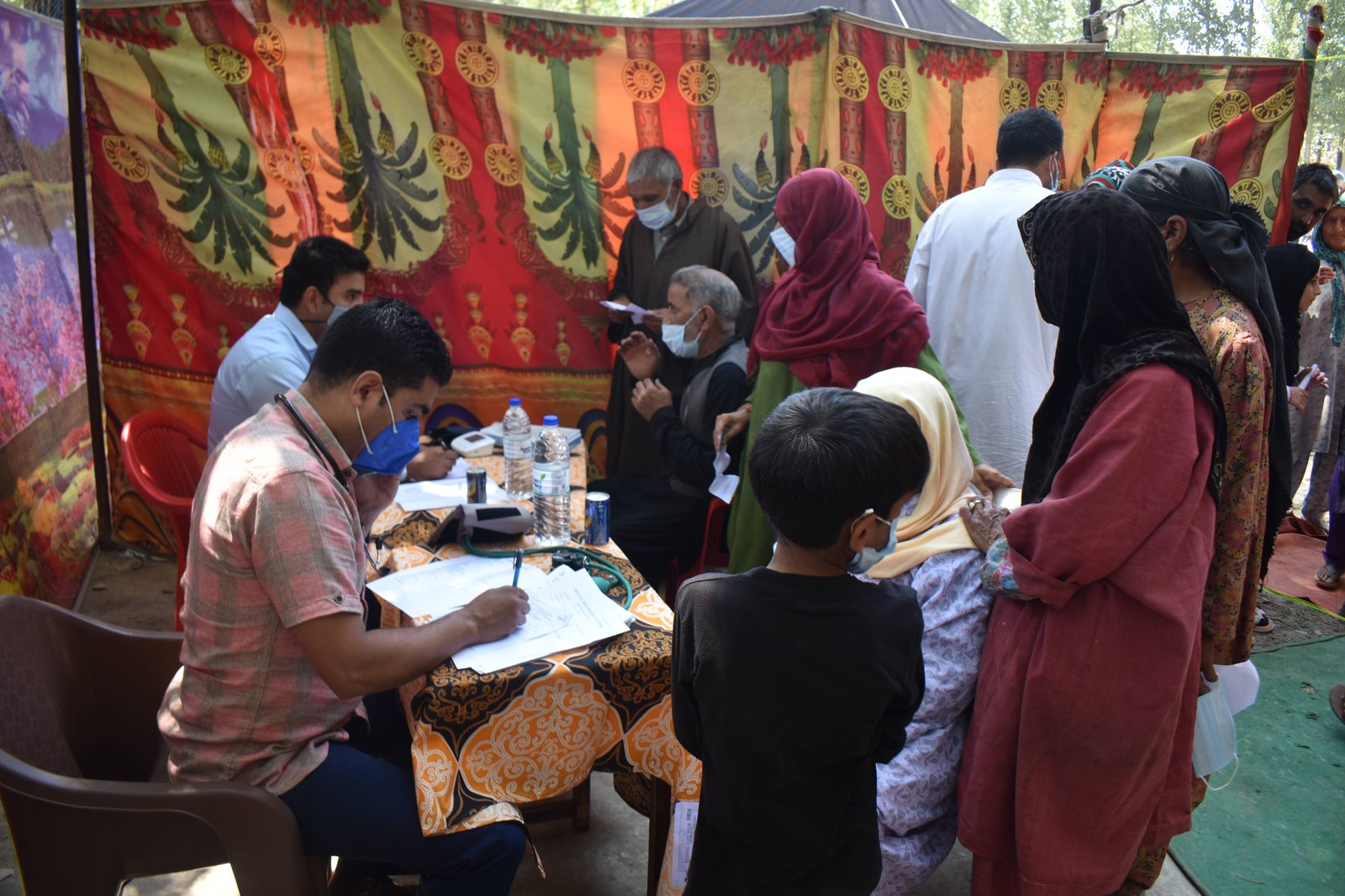 Better Hope NGO healthcare camp in progress