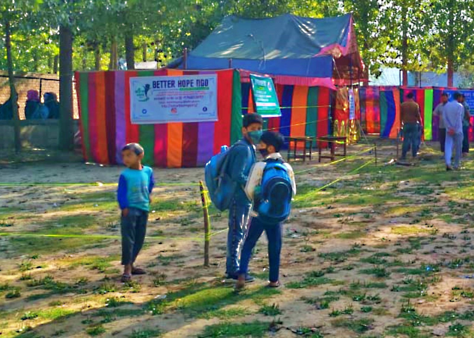 Better Hope NGO education activity with students