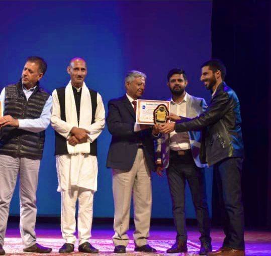 Award ceremony recognition for education work