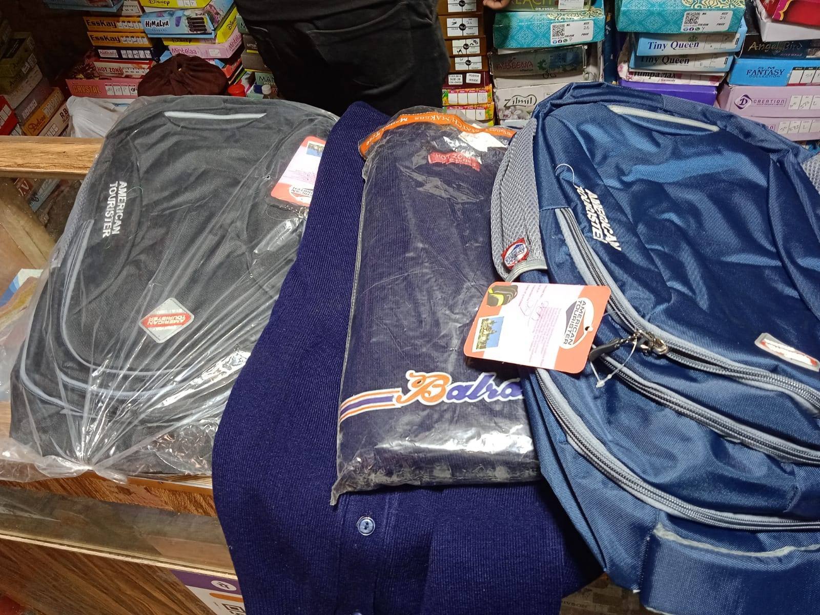 Education support materials arranged for students